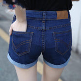 Denim shorts stretchable assorted - S48746 - Pinoyhyper